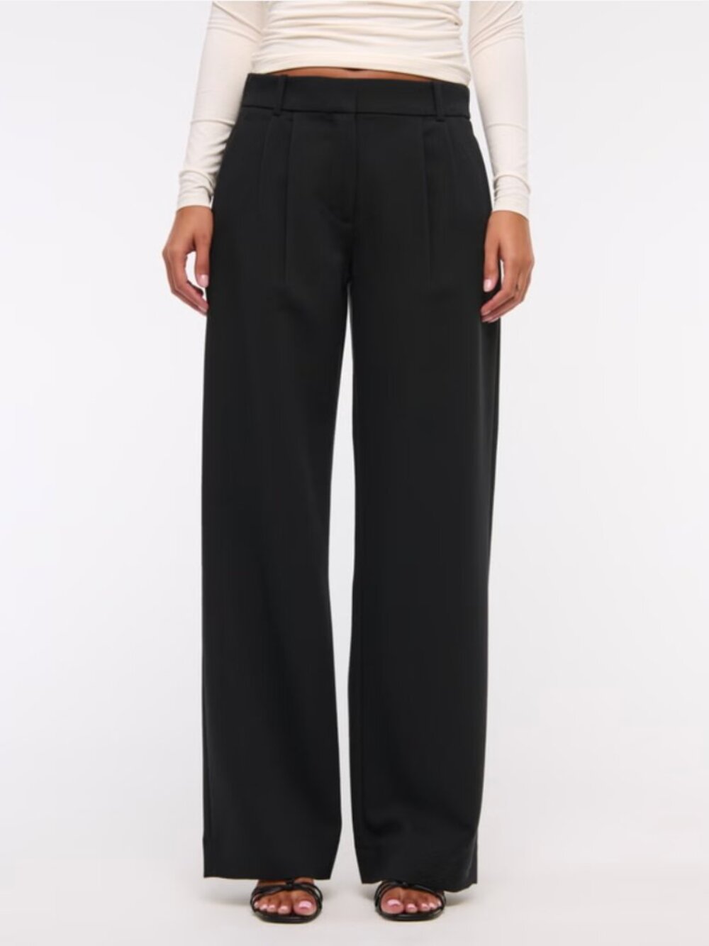 A&F Sloane Low Rise Tailored Wide Leg Pant - NEW WITHOUT TAGS